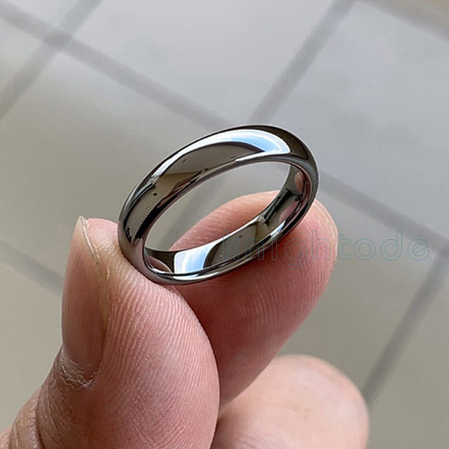 High Quality Tungsten Carbide Ring Silver Wedding Engagement Ring